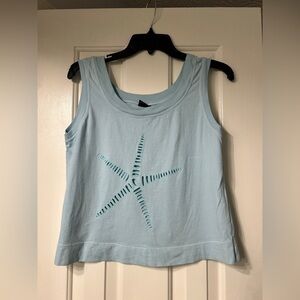 Spirit Sky Blue Starfish Tank Top
